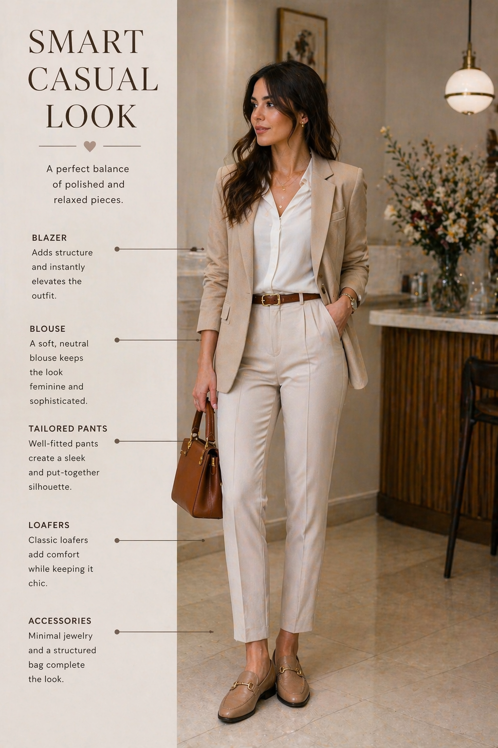 smart casual outfit women blazer jeans elegant minimal Pinterest outfit ideas 2026