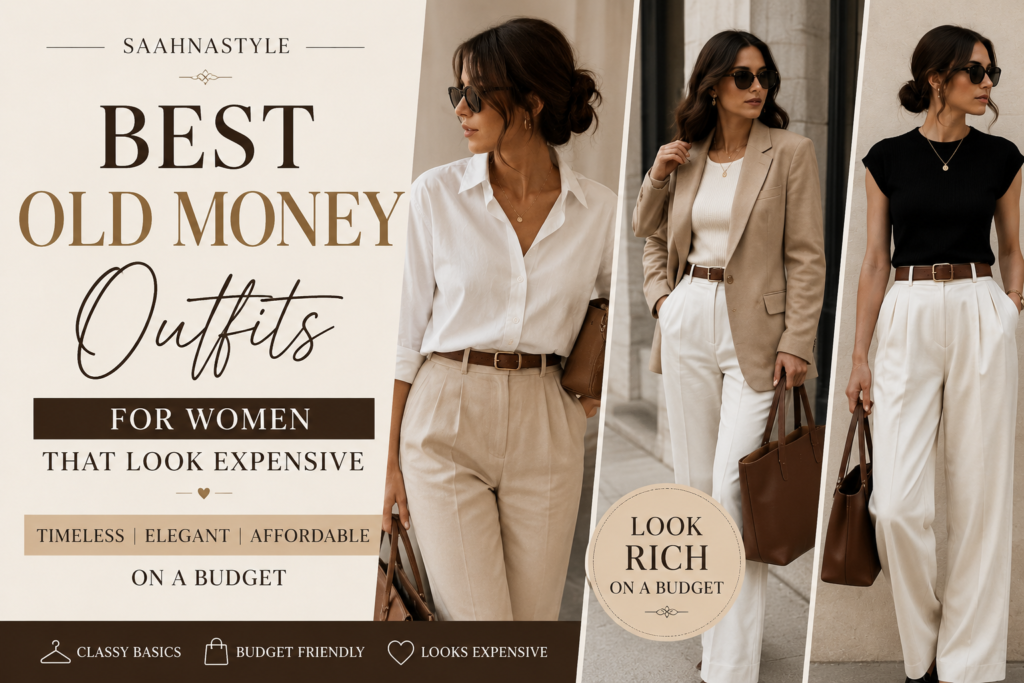 Old money outfits