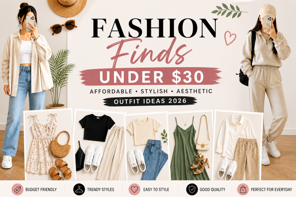 Amazon Finds Under $30 outfit ideas 2026 casual summer travel date night aesthetic outfits women
