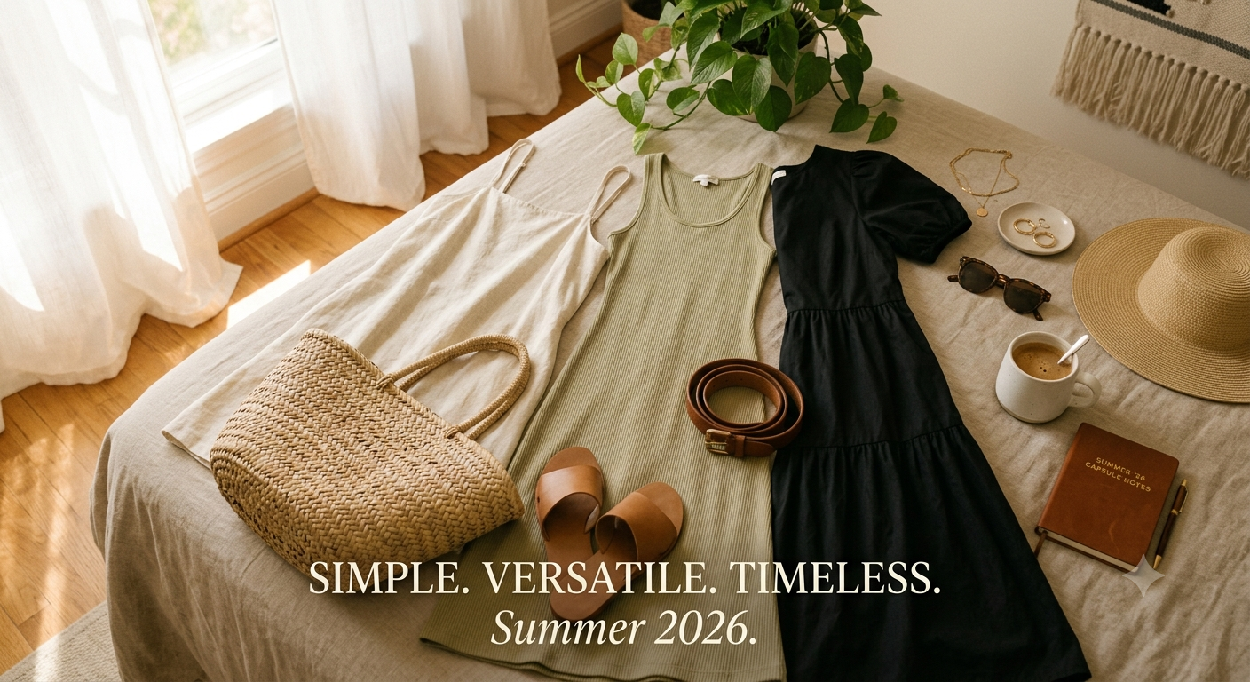 Summer capsule wardrobe dresses