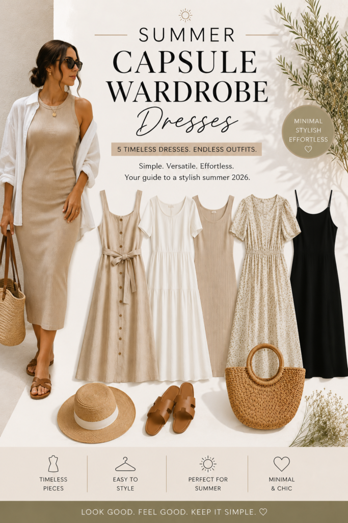 Summer capsule wardrobe